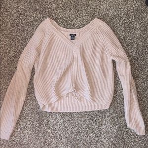 Cropped sweater